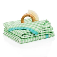 Gingham Kitchen Linen Tea Towels (Set of 2) | West Elm
