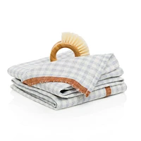 Gingham Kitchen Linen Tea Towels (Set of 2) | West Elm