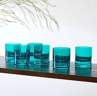 Estelle Colored Glass Rocks (Set of 6) | West Elm