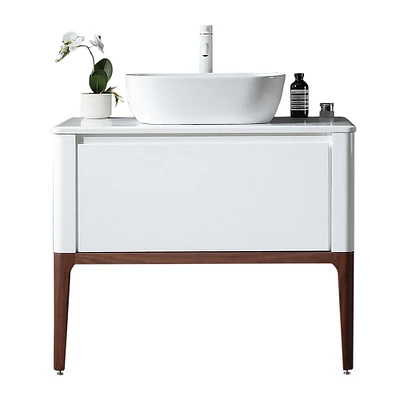 Sebastian Single Bathroom Vanity (36") | West Elm