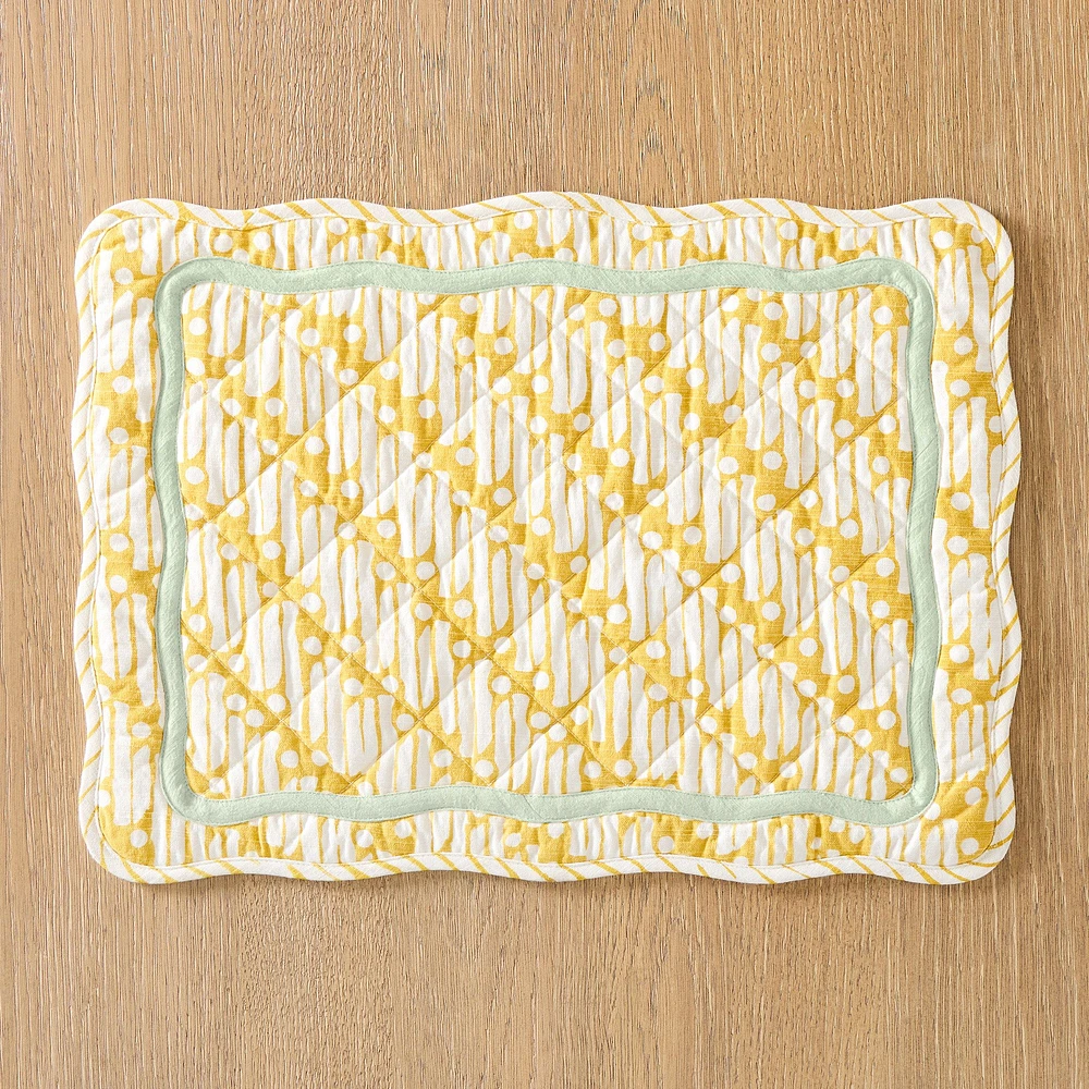 RHODE Batik Cotton Placemats | West Elm