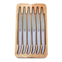 Tarrerias-Bonjean Laguiole Sens Steak Knives (Set of 6) | West Elm