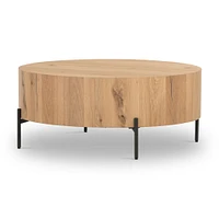 Veda Round Coffee Table | Media & Console Tables | West Elm