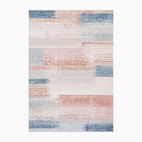 Faded Mix Washable Rug | West Elm