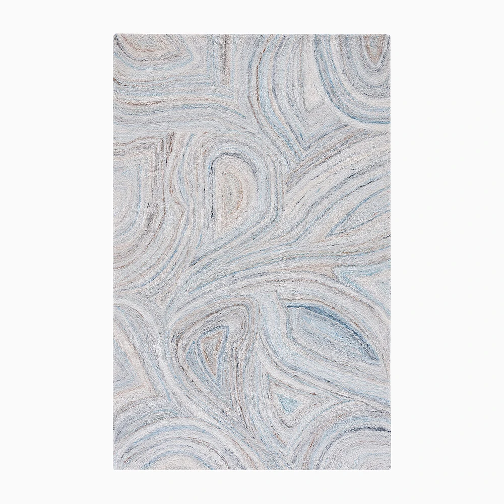 Abstract Swirl Rug | West Elm