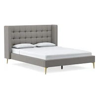 Shelter Bed - Metal Legs | West Elm