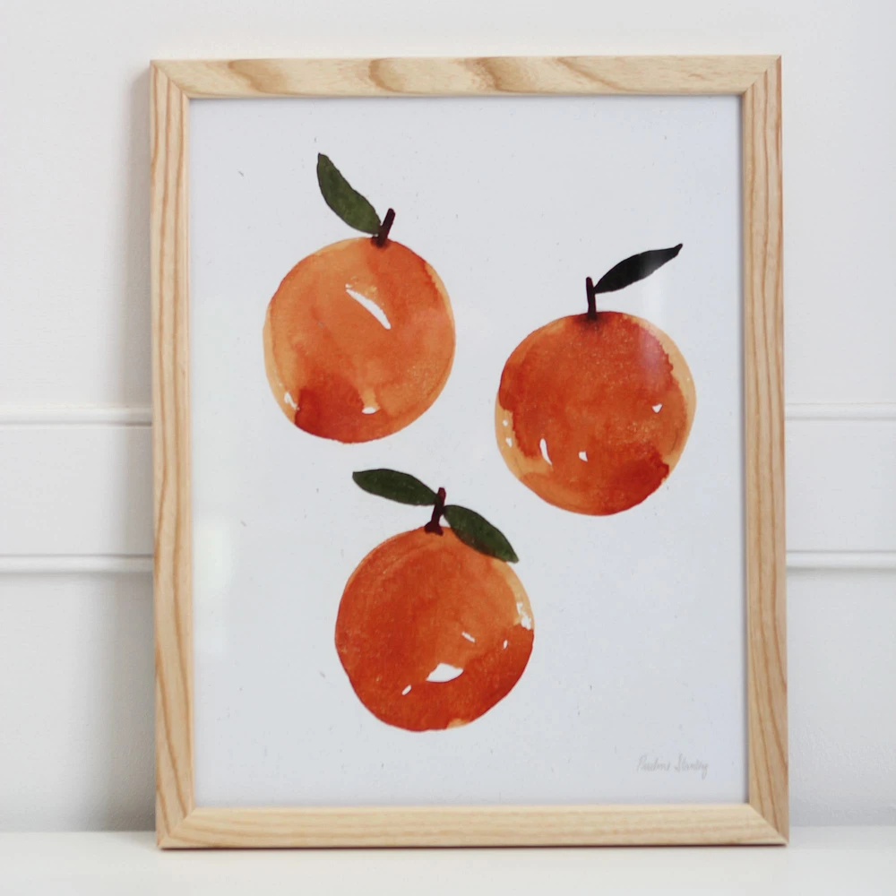 Pauline Stanley Studio Wall Art - Oranges | West Elm