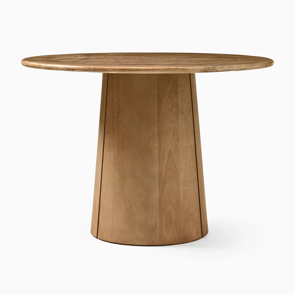 Anton Round Pedestal Dining Table (48", 60", 72") | West Elm