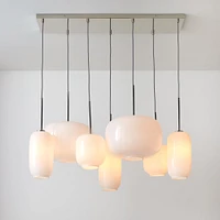 Sculptural 7-Light Pebble Chandelier | West Elm