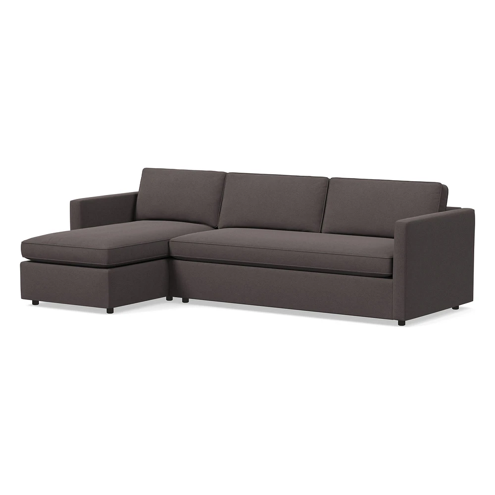 Harris 2 Piece Pop Up Sleeper Sectional With Storage | West Elm