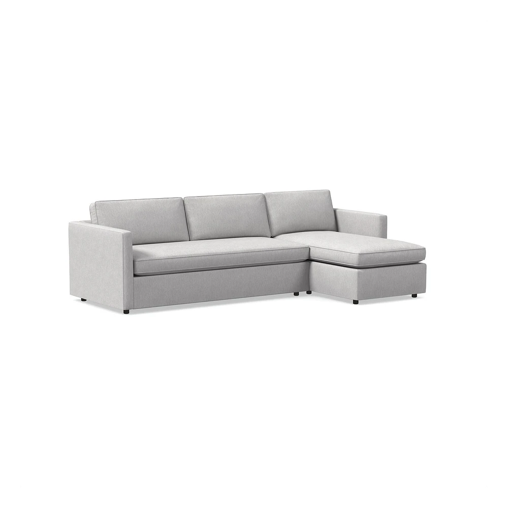 Harris 2 Piece Pop Up Sleeper Sectional With Storage | West Elm