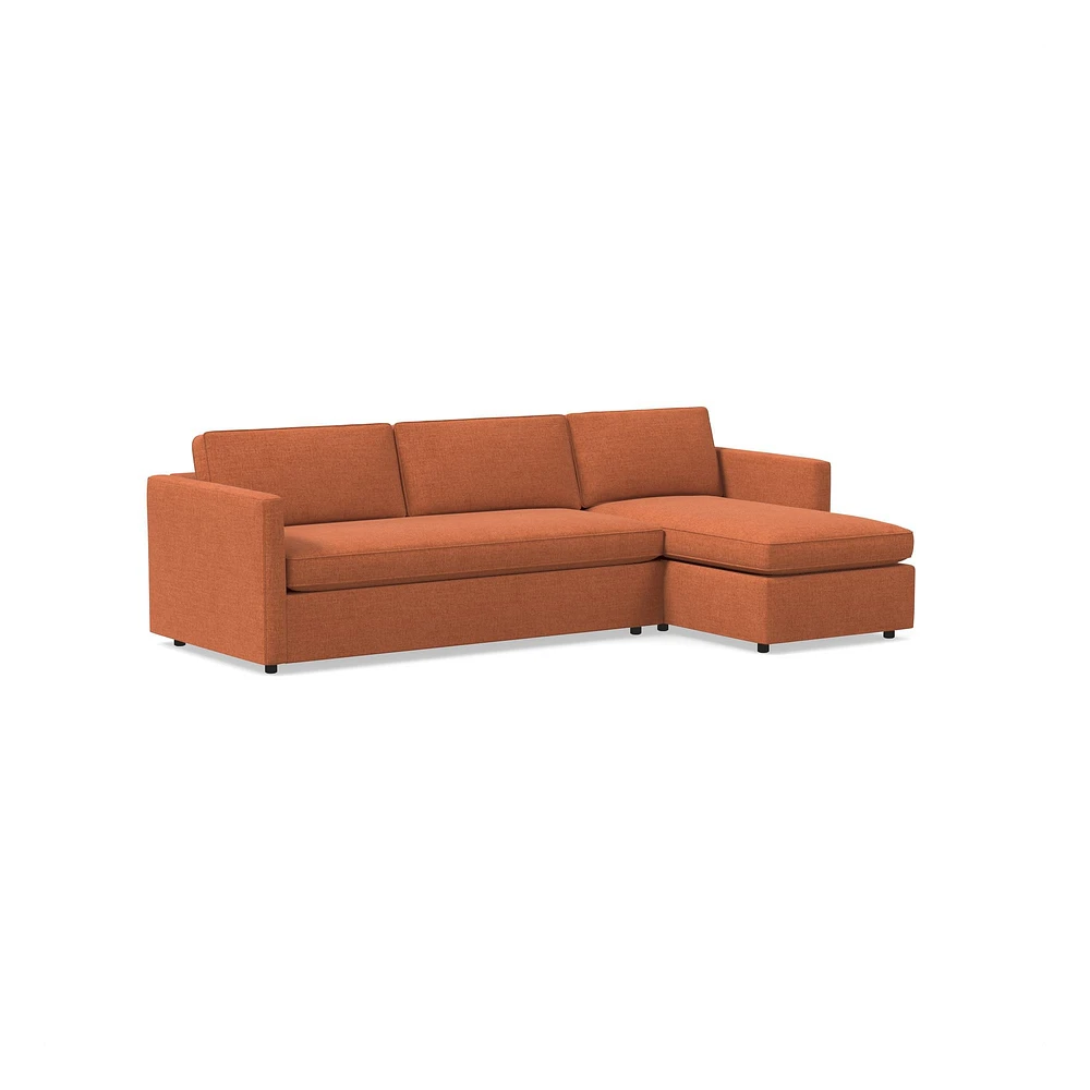 Harris 2 Piece Pop Up Sleeper Sectional With Storage | West Elm