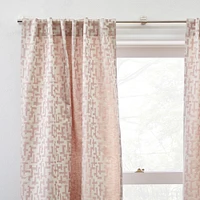 Maze Jacquard Curtain | West Elm