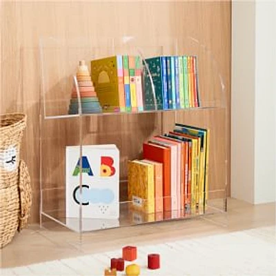 Acrylic Bookcase, Clear, WE Kids