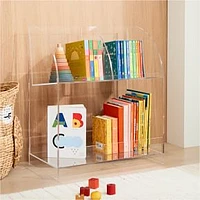 Acrylic Bookcase, Clear, WE Kids