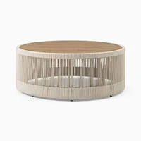 Porto Outdoor Round Coffee Table (32"–44") | West Elm