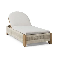 Porto Outdoor Chaise Lounge | West Elm