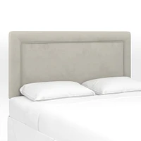 Upholstered Bordered Headboard | West Elm