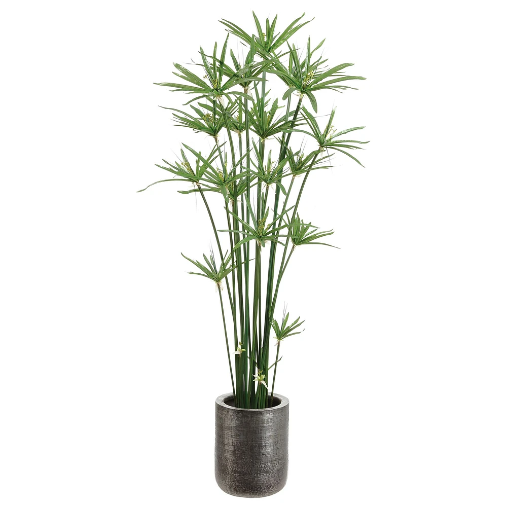 Faux Potted Cypress Grass Tree w/ Planter | West Elm