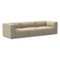 Remi Leather Modular Sofa (72"–108") | West Elm