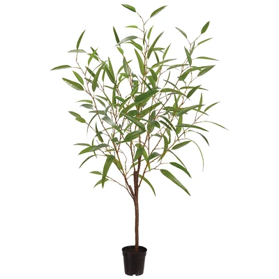 Faux Potted Eucalyptus Tree | West Elm