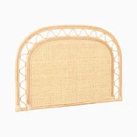 Misha & Puff Rattan Headboard | West Elm