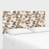 Upholstered Bordered Headboard | West Elm