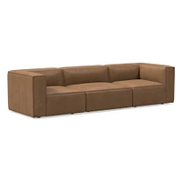 Remi Leather Modular Sofa (72"–108") | West Elm