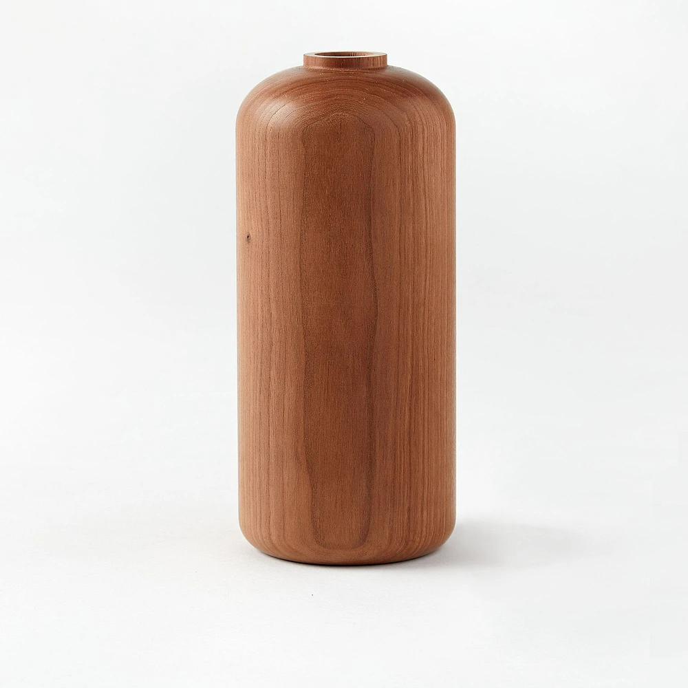 Melanie Abrantes Hardwood Vase - Tall | West Elm