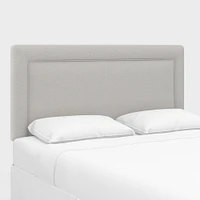 Upholstered Bordered Headboard | West Elm