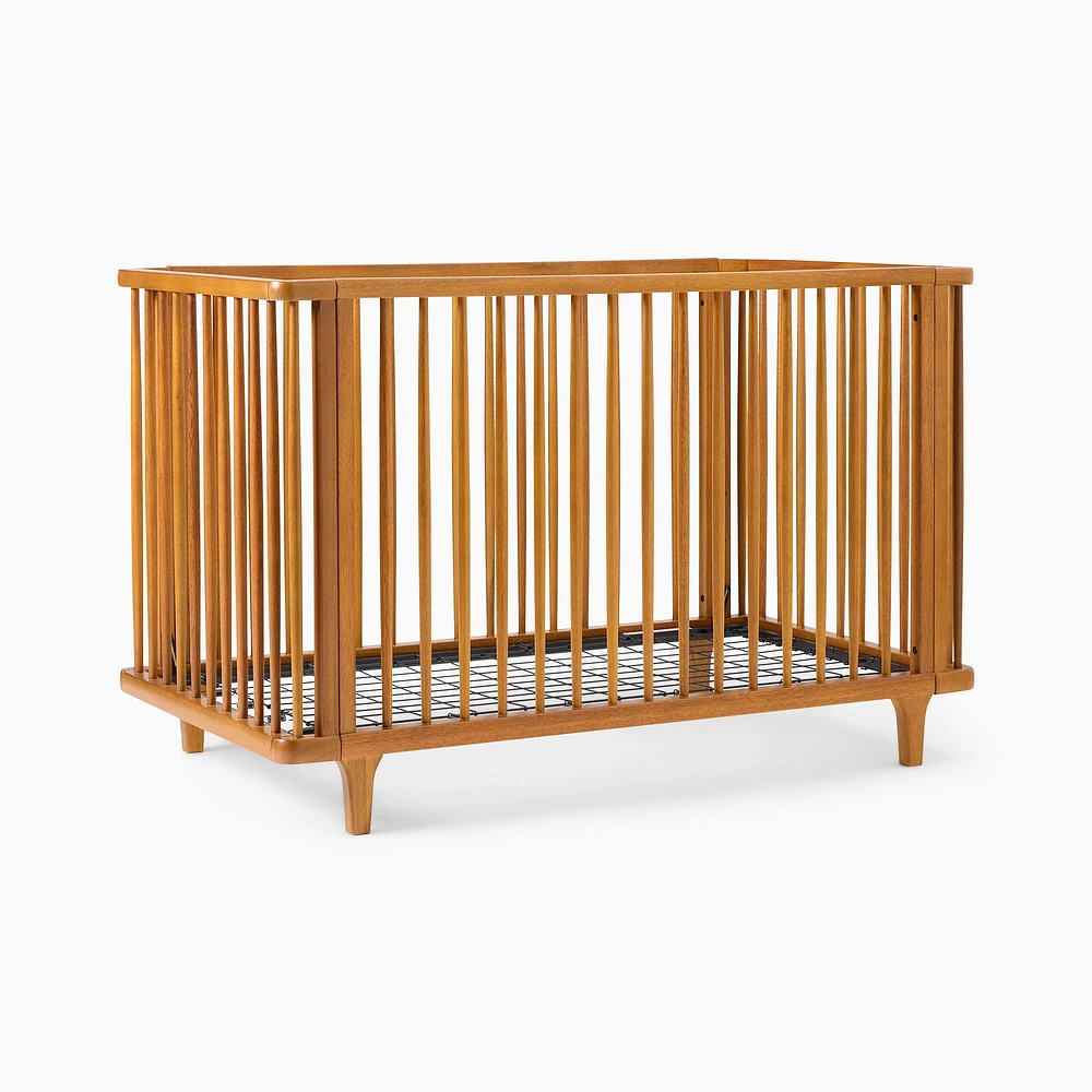 Dawson Straight Convertible Crib - Acorn | West Elm