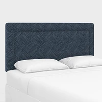 Upholstered Bordered Headboard | West Elm