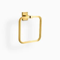 Abbington Bathroom Hardware - Antique Brass | West Elm