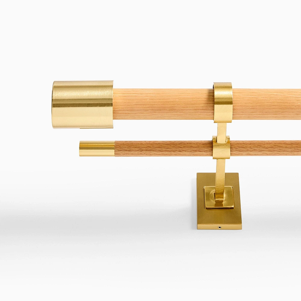 Mid-Century Curtain Rod | West Elm