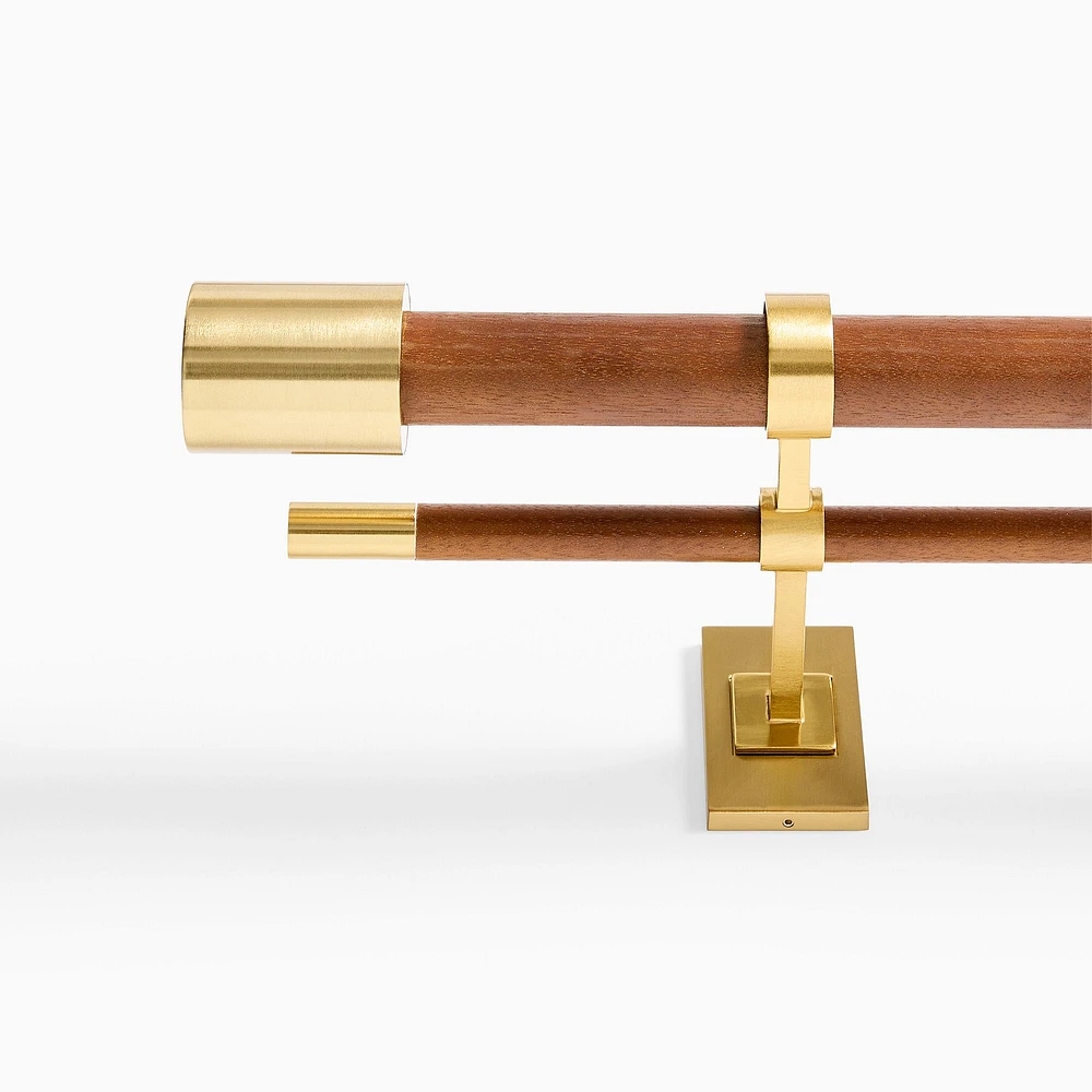 Mid-Century Curtain Rod | West Elm