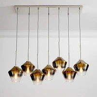 Sculptural 7-Light Geo Chandelier | West Elm