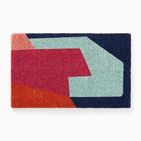 Angled Modern Form Doormat | West Elm