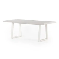 Malfa Outdoor Rectangle Dining Table (79") | West Elm