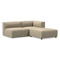 Remi Leather Piece Sectional | Sofa With Chaise West Elm