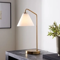 Sculptural Cone Table Lamp | Modern Light Fixtures West Elm