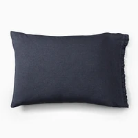 European Flax Linen Ruffle Sheet Set & Pillowcases | West Elm