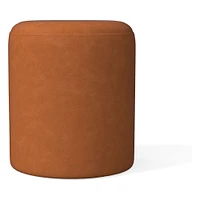 Auburn Leather High-Back Chair Ottoman | West Elm