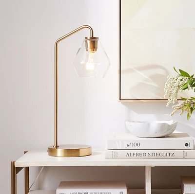 Sculptural Geo Table Lamp | Modern Light Fixtures West Elm