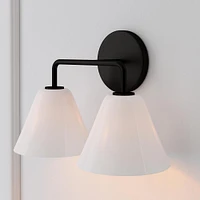 Sculptural -Light Cone Sconce | West Elm