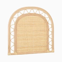 Misha & Puff Rattan Headboard | West Elm