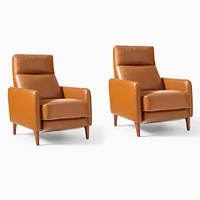 Auburn Leather Recliner | West Elm