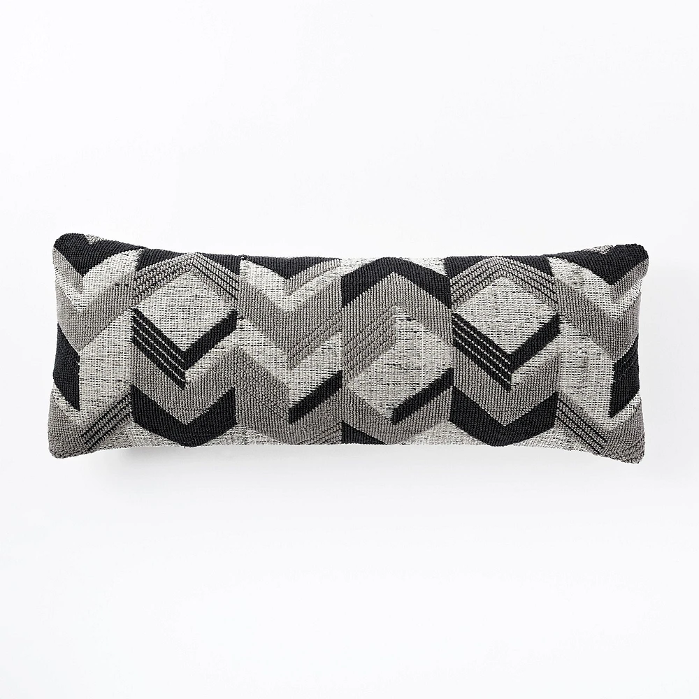 Broken Arrow Lumbar Pillow Cover | West Elm