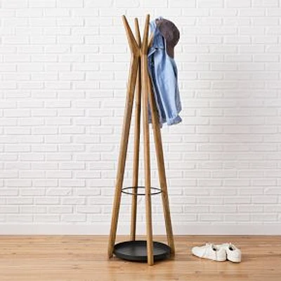 Anton Coat Rack, Burnt Wax