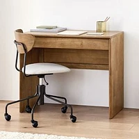 Anton 36" Mini Storage Desk, Burnt Wax