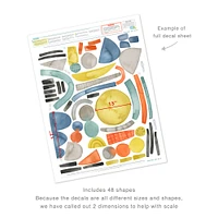 Mej Abstract Shapes Bright Kit | West Elm